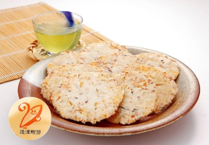 焼津かつおせんべい箱