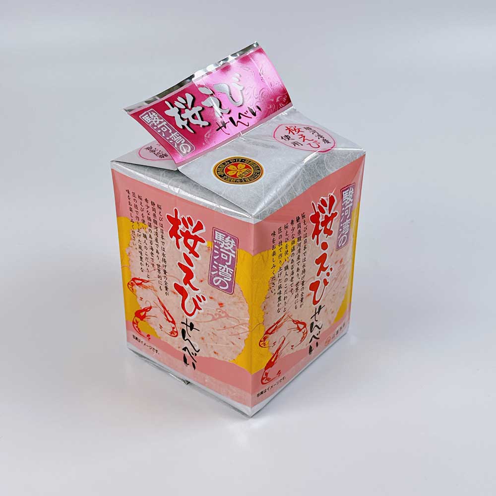 駿河湾桜えび煎餅サイコロ